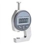 Jauge d'épaisseur, jauge d'épaisseur en centiles de lecture LCD numérique Tête de mesure plate 0-12.7mm/0.5"0.01mm/0.0005"