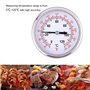 Aramox Thermomètre pour Fumeur Thermomètre pour Barbecue Grille/pour Fumeur / 0 ° C-120 ° C (32 ° F-248 ° F) en Acier Inoxydable