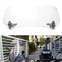 Pare-Brise et déflecteurs de Moto, déflecteurs pour Moto becquet déflecteur d'air Spoiler de Pare-Brise Universelle Modifiée Cli