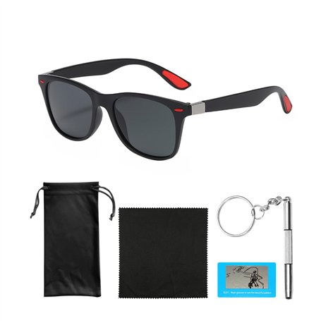 DHSBGWSX 1 paire de lunettes de soleil carrées classiques