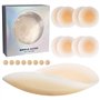 Rseuphiee 4 Pièces Cache tétons