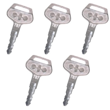 Ensemble de 5 clés de démarrage d'allumage