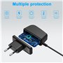 4.3V Chargeur Rasoir pour P hilips Norelco One blade QP2520, Cordon Alimentation Remplacement modèle A00390 pour QP2520/70, QP25