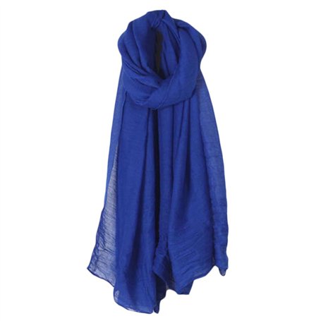 KINTRADE écharpe Longue de Couleur Unie pour Femmes