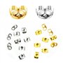 SYEYCW 100 Pièces Fermoirs de Boucles d'oreilles