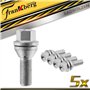 Frankberg Lot de 5 boulons de roue compatibles avec S60 I 384 II 134 S80 I 184 TS XY S80 II 124 V60 I 155 157 II 225 227 1998-He