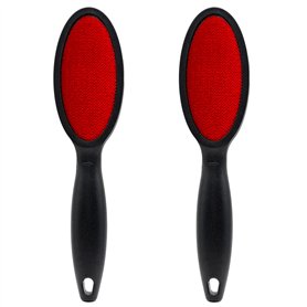 Mritrit Lot de 2 brosses à peluches