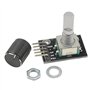 WMYCONGCONG Lot de 8 KY-040 Module encodeur rotatif 360 degrés avec capuchon pour micro contrôleur Arduino