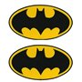 2 PCS Compatibles avec Bat-man Super-héros Tactiques Insignes Applications Crochet et Boucle Patches pour Sac à Dos Chapeau Unif