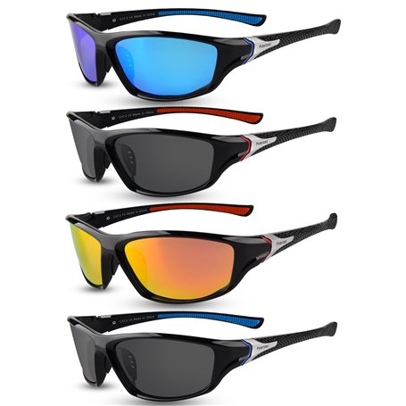 DASHUAIGE 4 Pièces Lunettes De Soleil Homme