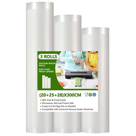 Diboniur Rouleau Sac Sous Vide Alimentaire