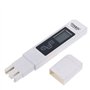 CENPEK TDS EC Testeur professionnel 3 en 1 pour la qualité de l'eau avec écran LCD numérique TDS et EC pour eau potable, aquariu