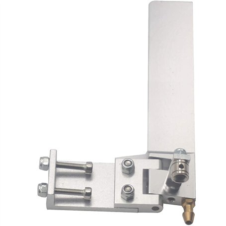 CENPEK Gouvernail de direction absorbant en alliage d'aluminium de 95 mm pour bateau RC