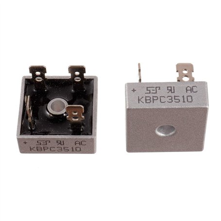 BOJACK KBPC3510 35A 1000V Diodes de redresseur de pont Axial KBPC3510 35 Amp 1000 Volt Full Wave Diodes de silicium électronique