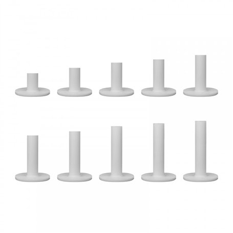 MiOYOOW 10PCS Tees de Golf en Caoutchouc