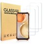 hxeyraal (3 Packs) conçu pour Blackview Oscal S80 film de protection d'écran en verre trempé