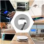 POFIBO 60 Pièces Autocollant D'éTiquette Nfc, éTiquettes Nfc Ntag 215, Autocollant De Puce Programmable De 504 Octets Pour Tous