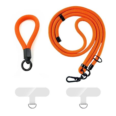 TICKLELY Ensemble de 4 Pièces Dragonne pour Téléphone Portable - Tour de Cou