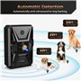 Bubbacare Anti Aboiement Chien Ultrason, 3 Niveaux Boitier Anti Aboiement avec Longue Portee, Rechargeable & Etanche Dispositif