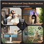 Bubbacare Anti Aboiement Chien Ultrason, 3 Niveaux Boitier Anti Aboiement avec Longue Portee, Rechargeable & Etanche Dispositif