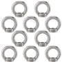 NAMYEUT Lot de 10 Écrou à Oeil de Levage M10