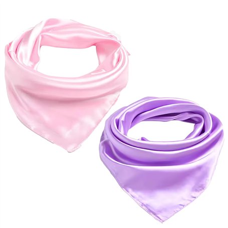 ZALHIN Foulard en Soie pour Femme