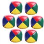 XZEIT Ensemble de 7 Balles de Jonglage Souples