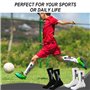 YOYEAH 3 Paires Grip Socks Soccer - Chaussettes de Football antidérapantes pour Hommes. Idéales pour Le Football, Le Basket-Ball