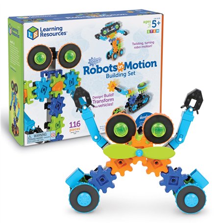 Learning Resources Robots en Mouvement Gears Gears Gears