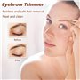 Rasoir Visage Electrique pour Femmes épilateur Facial Rechargeable Stylo Epilateur Sourcil Electrique pour Femme Positionnement 