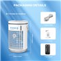 1400ML Mini Climatiseur Portable Refroidisseur d'air avec Télécommande
