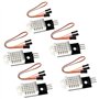 Lot de 5 capteurs de température DHT/2302-22 modules - Capteur d'humidité - Avec platine et câble - 3