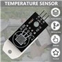 Lot de 5 capteurs de température DHT/2302-22 modules - Capteur d'humidité - Avec platine et câble - 3,3-5,5 V - Compatible avec 
