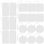 Lot de 30 électrodes TENS 5 x 10 mm - Électrodes Tens - Réutilisables - Pour soulager les muscles