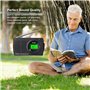 Radio Portable Petit Mini FM/AM (MW) / SW avec Une Excellente Réception et Une Qualité Sonore Elevée, Radio Portable avec Connex