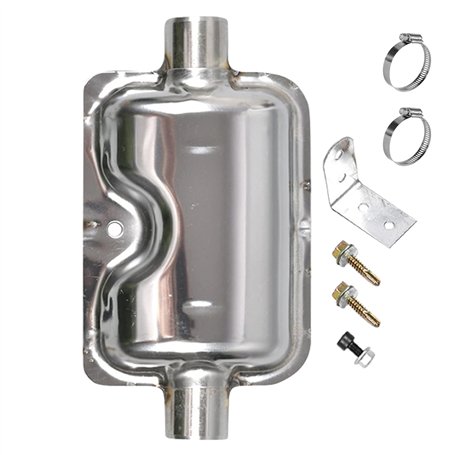 Silencieux d'échappement de voiture en acier inoxydable pour chauffage diesel