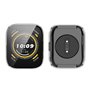 HOMTERN Coque compatible avec AMAZFIT BIP 5, coque transparente en polycarbonate rigide avec film de protection d'écran en verre