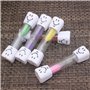 PIQIUQIU Lot de 4 sabliers pour enfants - Pour le brossage des dents - 3 minutes - Pour enfants - Compte à rebours - Pour le bro