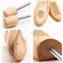 katmerio Embauchoir pour chaussures pour homme et femme - En bois - Extra solide - Pour chaussures - Protection contre les plis 