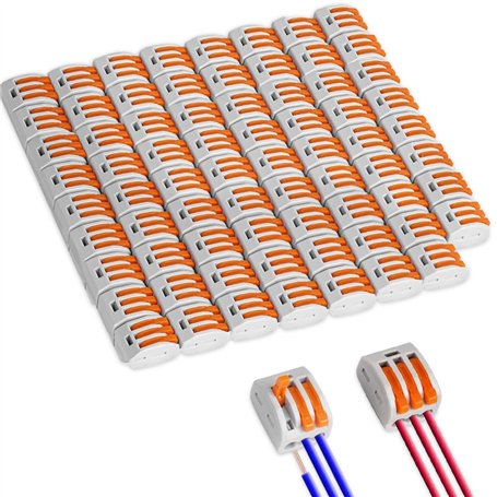 Riisoyu 70 PCS Connecteur Electrique Rapide avec Levier