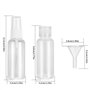50ml Bouteille Conteneur de Voyage Plastique pour Shampooing