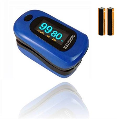 Oxymètre sélectre professionnel pour doigt (piles incluses) | Battito cardiaque