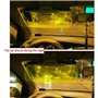 Gearmax® 2 en 1 Pare Soleil de Voiture Anti-Reflet Diminution Anti-Eblouissement pour Chauffeur Conducteur