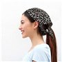 Bandeau Cheveux pour Femmes,Lot De 5 Bandanas Triangulaires avec Motif Floral - Bandana élastique pour Bandana - Triangle - Ajus