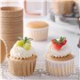 Tekenewbse 150 Pièces Caissettes Cupcake, Moule Cupcake Caissette Mini Muffins Papier Jetables Moules à Cupcakes, Caissettes de 