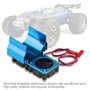 Dissipateur de Chaleur de Ventilateur de Refroidissement de Moteur 540/550 pour 1/10 Voiture électrique RC(Bleu)