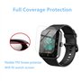 FRGNIE Protecteur d'écran compatible avec Blackview Smartwatch 1,85" (6 pièces) HD flexible TPU Compatible avec IOWODO R30 Pro, 