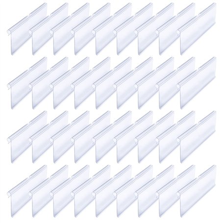 Iyowei 36PCS Support d'affichage de Prix en Acrylique Porte-étiquette de Prix Support d'étiquette de Carte de Nom de Prix Acryli