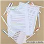 Surligneurs pastel EooUooIP - Ensemble de 12 surligneurs pastel à double pointe à séchage rapide, assortiment de couleurs de sty