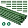 EUIEUT 24 Pcs Tuteur Plante Grimpante 11mmX40cm